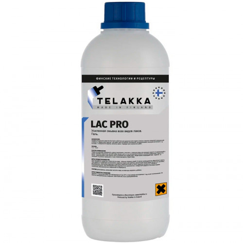 смывка лака по дереву Telakka LAC PRO 1кг