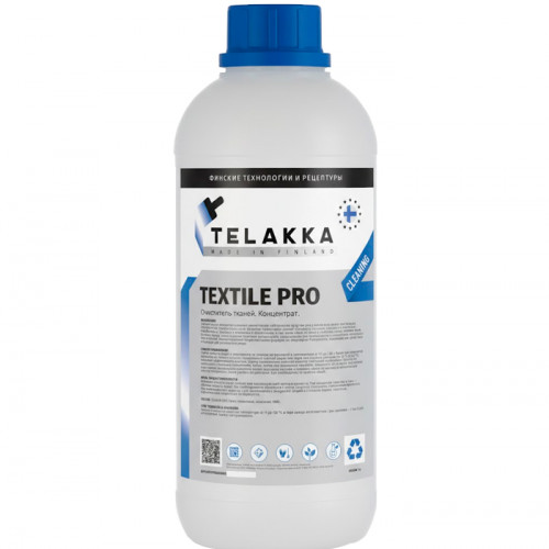Очиститель тканей. Telakka TEXTILE PRO CLEANING 1л